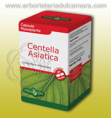 Aggiungi Centella Asiatica (60 Capsule) Erba Vita - Microcircolazione, Cellulite e Anticellulite, Ritenzione Liquidi, Circolazione, Stasi Venosa, Anticellulite al carrello
