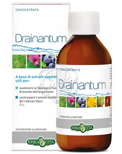 Aggiungi Drainantum Sciroppo (200 ml) Erba Vita - Depurativi, Cellulite, Ritenzione di Liquidi e Anticellulite, Drenanti, Disintossicanti al carrello